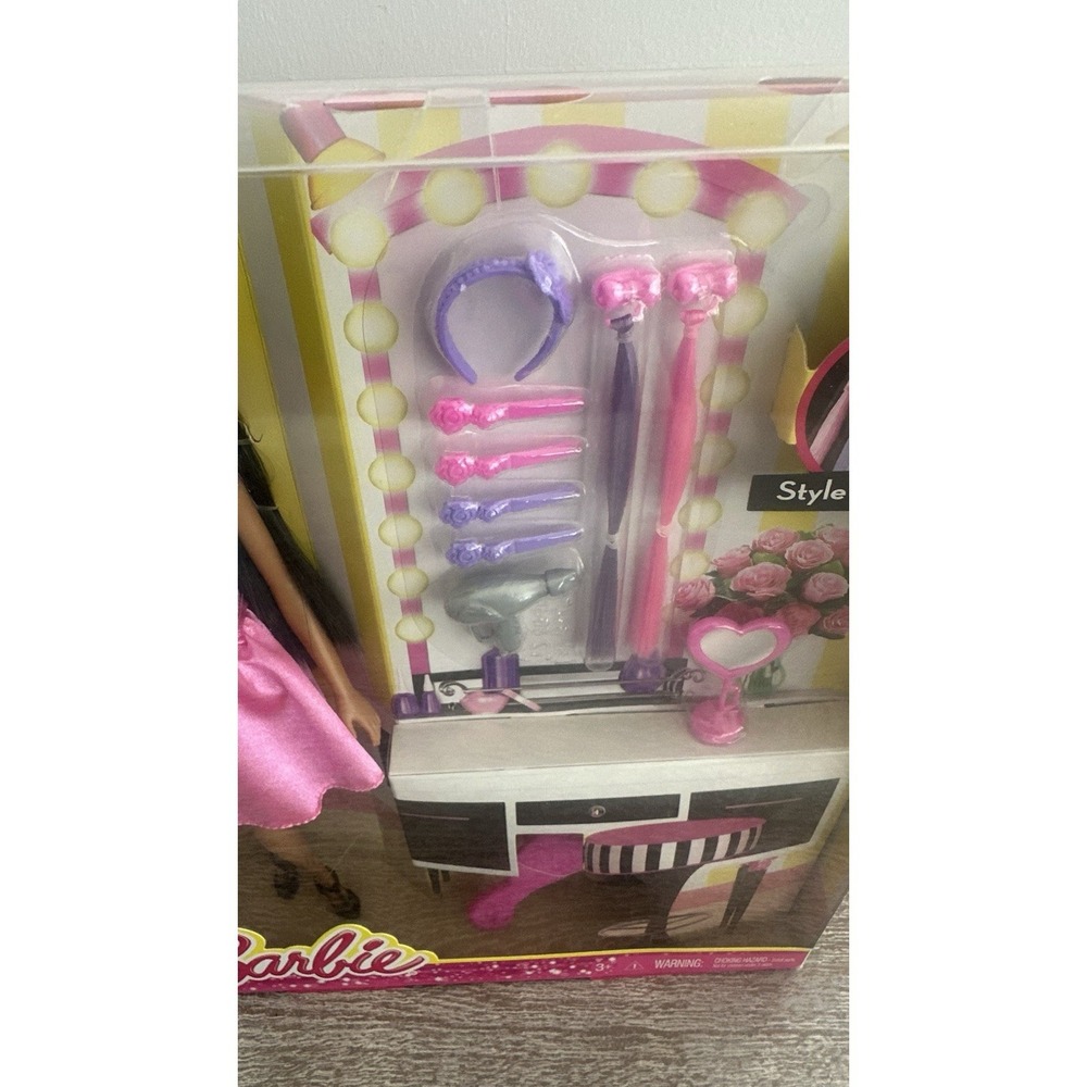 NEW Barbie Nikki Doll You Can Be Anything Hair Accessories Salon Set New In Box - Picture 5 of 15